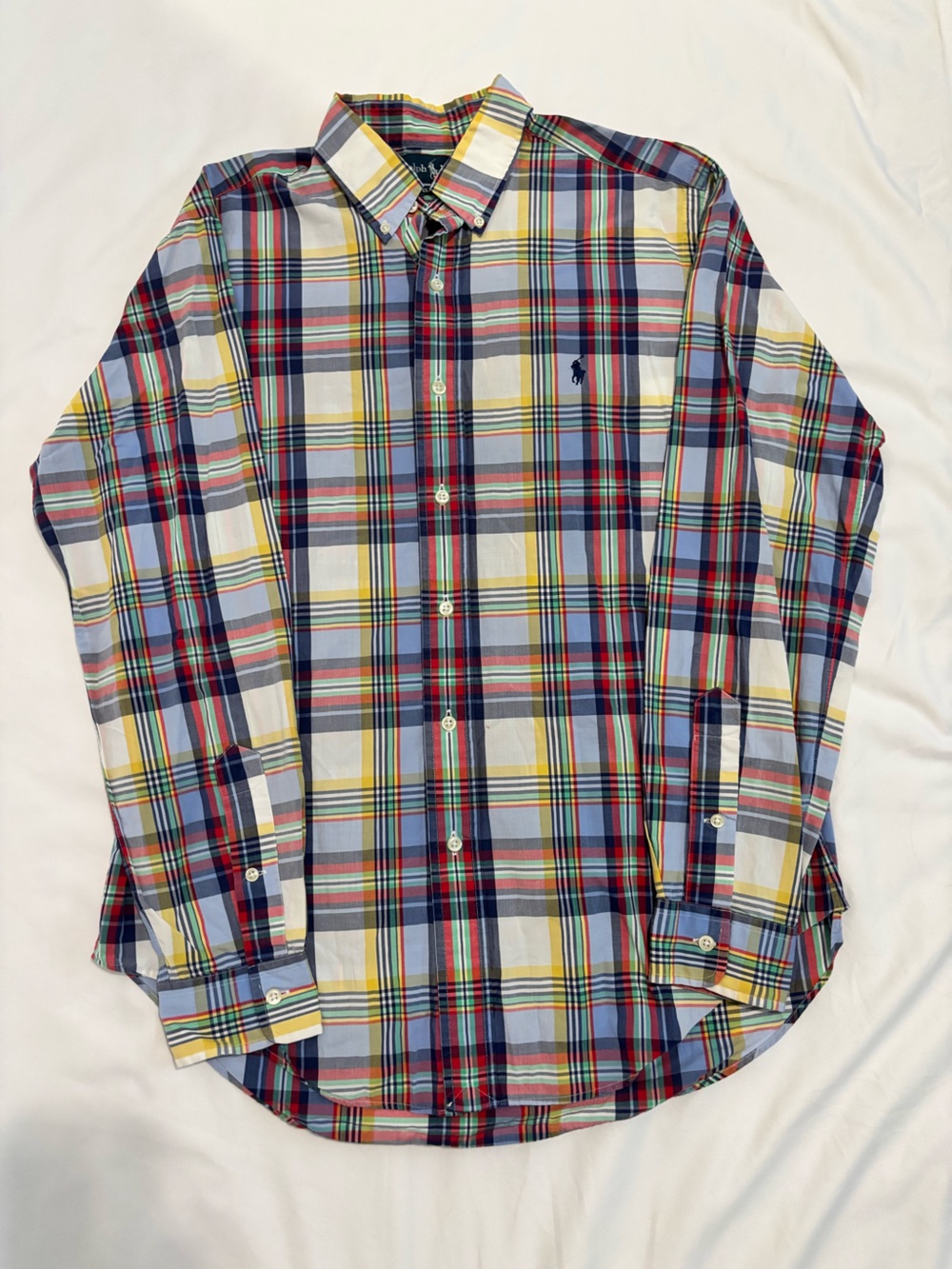 Ralph Lauren Multicolor Plaid Button-Up Shirt